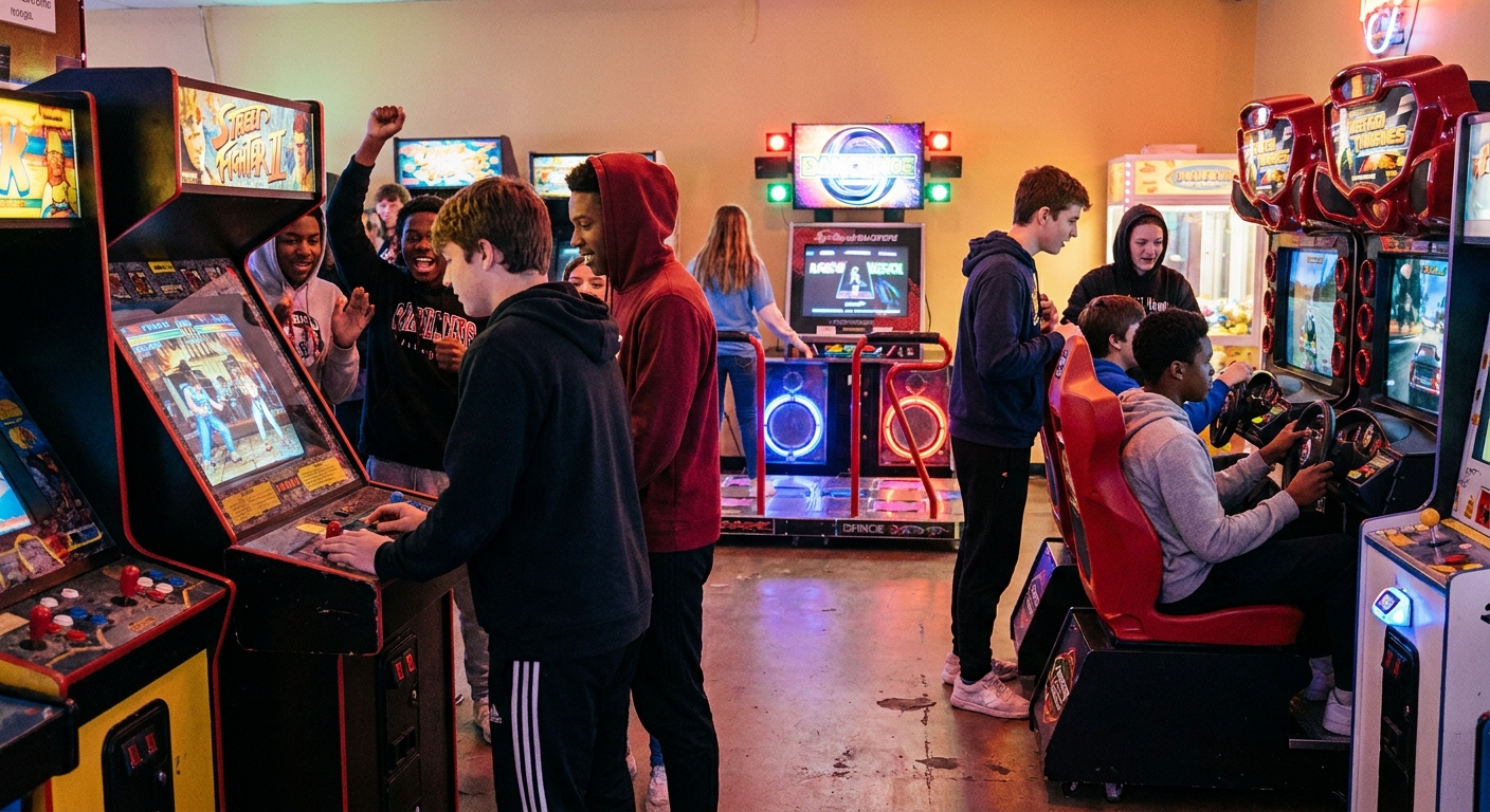 What Arcade Games in Valdosta Keep Teens Interested?